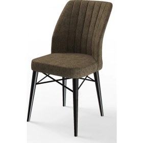 Resim Canisa Concept Flex Serisi Gürgen Ayaklı 4 Adet Sandalye / Siyah Gürgen Ayaklı 