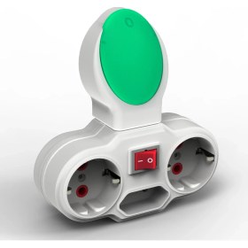 Resim Toptancı Amca Lambalı Golyat Fişli Priz (Anahtarlı) 