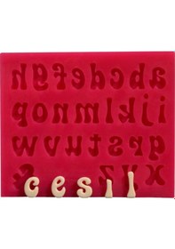 Resim Silikon Kalıp Alfabe Küçük Harf Değişken 