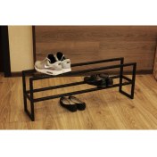 Resim Merzana Metal Ayakkabılık, 105 cm Metal Ayakkabı Rafı 