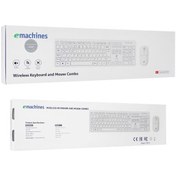 Resim ACER eMachines, EAK920, Beyaz, 2.4Ghz Kablosuz, Türkçe Q, Klavye Mouse Set 