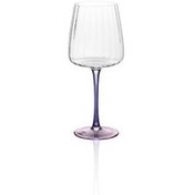 Resim Şarap Kadehi Mavi Pembe 500 Ml The Mia
