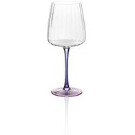 Resim Şarap Kadehi Mavi Pembe 500 Ml 