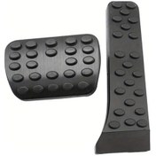 Resim Dashanshop Mercedes C E S Glc Gle Gls Cls W205 W213 X253 W167 Kaymaz Fren Gaz Pedalı 2 Adet Siyah 