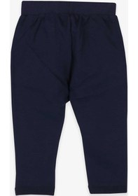 Resim Breeze Erkek Bebek Eşofman Altı Armalı Basic Lacivert (9 Ay-3 Yaş) 