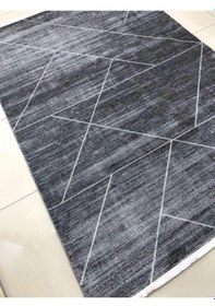 Resim Padişah Halı Eternity 36123 090 Serisi Akrilik Salon Oturma Odası Halısı Siyah 