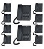 Resim Karel TM140 Analog Siyah Masaüstü Telefon 10 Adet 