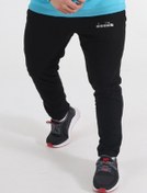Resim Diadora Nacce 21 Siyah Antreman Eşofmanı Tek Alt Pantolon Cepli Dar Paça 1040051 L Beden 