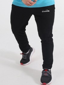 Resim Diadora Nacce 21 Siyah Antreman Eşofmanı Tek Alt Pantolon Cepli Dar Paça 1040051 L Beden 