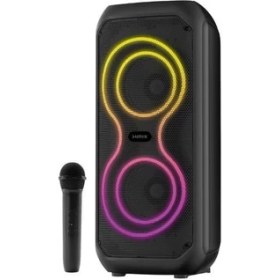 Resim Sunix 16W 2400 Mah 2x4 Inç Bass Mikrofonlu Bluetooth Hoparlör BTS-460 