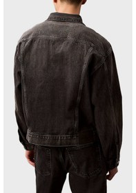 Resim Calvin Klein Erkek Kot Ceket Lv04rb796g Rdd Siyah Siyah 