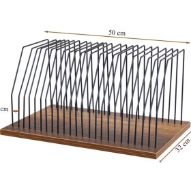 Resim Rmd Shop Plak Düzenleyici Organizer Plak Rafı Plaklık 