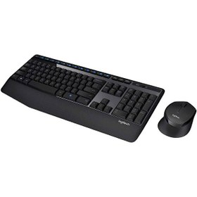 Resim Logitech MK345 Kablosuz Türkçe Siyah Klavye Mouse Seti 