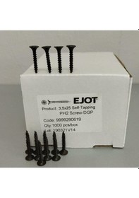 Resim EJOT ALÇIPAN VİDASI SİVRİ UÇLU 3.5x25 1000 AD.(10 KUTU ) 