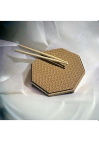 Resim Leon Stand Bateri Davul Ritim Çalışma Pedi 8'' Kahverengi 