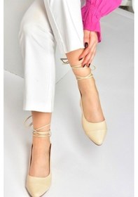 Resim Bej Bilek Bağlamalı Kadın Babet M726890209 Bej 