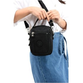 Resim Çapraz Askılı Ultra Hafif Çok Cepli Unisex Çantası Siyah Model: 571-6k - Siyah 