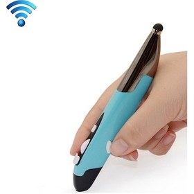 Resim Rogfer Pc Dizüstü Bilgisayar İçin 2.4ghz Yenilikçi Kalem Tarzı El Kablosuz Akıllı Fare Mavi Diğer - Blue Diğer 