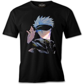 Resim Jujutsu Kaisen - Satoru Gojo Siyah Erkek Tshirt - Siyah / L 