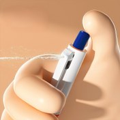 Resim 2025 Moda Eğlenceli Su Püskürtme Kalemi - Okul, Ofis ve Kişisel Kullanım için Geri Çekilebilir İnce Uç Şaka ve Rahatlama Aracı, Dayanıklı ABS Plastik, Mavi 