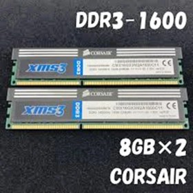 Resim Kync Xms3 16GB (2X8GB) 1600MHZ Ddr3 Ram (CMX16GX3M2A1600C11) Masaüstü Ram Bellek 