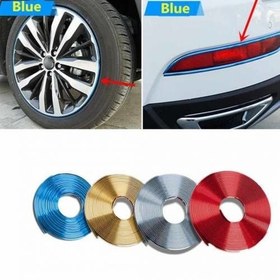 Resim 8 Metre Araba Jant Trim Bant Teker Şerit Dekorasyon Bandı Lüx Model 