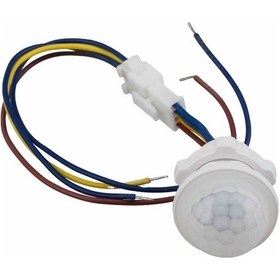 Resim 220v Pır Hareket Sensörü 25cm Kablolu Led Lamba Tavan Işık 