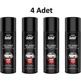 Resim Selsil Zift Katran Temizleyici Sprey 200 Ml 4 Adet 