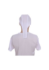 Resim Aşçı Bandana Beyaz 