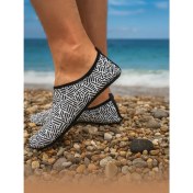 Resim Erkek Plaj Deniz Ayakkabısı Waveguard Scuba Kumaş Renkli Sportif & Yaz Stili Havuz Deniz Terliği 