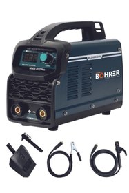 Resim BÖHRER Pro Navy Blue Mma 200 Amper Yeni Nesil Dijital Göstergeli Inverter Kaynak Makinesi 