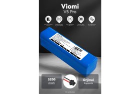 Resim Viomi V5 Pro 5200MAH Robot Süpürge Bataryası - Çok Katmanlı Koruma Teknolojisi 
