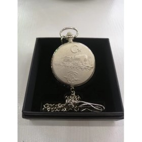 Resim Samstar Köstekli BC5155.P Kemal Atatürk Armalı Kapaklı Cep Saati 