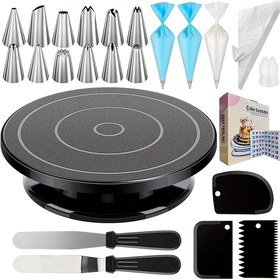 Resim 72 Parça Pasta Döndürme Seti, 50 Adet Kalınlaştırılmış 12 İnç Sıkma Ucu, Kremalama Nozulları, Çapaklar ve Kazıyıcılar ile Birlikte – Buttercream Krema, Peynirli Süsleme ve Hamur İşleri İçin Mükemmel DIY Alet Takımı. Doğum Günleri, Aile Toplantıları Ve Bayram Kutlamaları İçin Ideal Seçim. Şef Tutkunları İçen Harika Cadılar Bayramı Veya Yılbaşı Hediyesi, Pasta Yapım Malzemeleri,Pasta Aleti,Pasta Yapımı,Pasta Yapım Araçları,Pişirme Araçları 