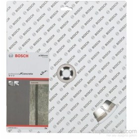 Resim Bosch - Standard Seri Beton İçin Elmas Kesme Diski - 300 X 22,23 X 3,1 X 10 Mm 