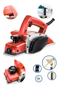 Resim MOONSHOP Pro 2000 Watt Motor Korumalı Otomatik Şanzıman Çift Bıçaklı Planya Rende Makinesi Garantili 