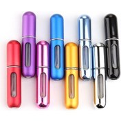 Resim Parfüm Şişesinden Çanta İçi Mini Doldurulabilir Seyahat Cep Yedek Parfüm Şişesi 5 ml 