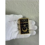 Resim Hk Gift Shop Türkiye ve Bozkurt Baskılı & Yazılı Şık Metal Gazlı Çakmak 