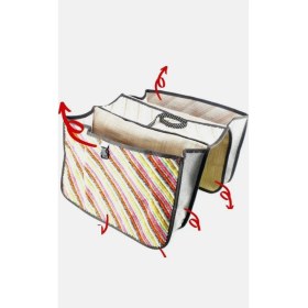 Resim Topuz Motor CG halı heybe Motosiklet Halı heybe 