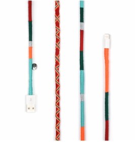 Resim Happy-Nes Tropical Apple Lightning Usb Uçlu Kablo 1m 