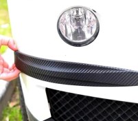 Resim Araba Tampon Koruyucu Karbon Desenli Siyah Beyaz 4490 