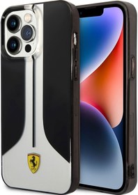 Resim İphone 14 Pro Max Uyumlu Kılıf Ferrari 296 Çizgili Dizayn Kapak 