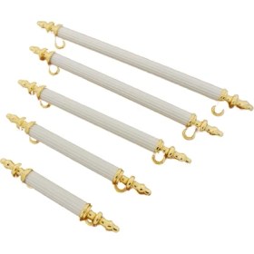 Resim Azm Kumru Boy Kulp Sarı-Beyaz 64 mm Dolap Vestiyer 