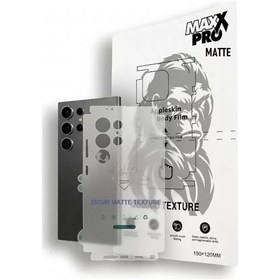 Resim Tecno Camon 30s Pro Uyumlu Nano Full Arka Kaplama Dayanıklı Extıra Koruma Maxxpro - Mat 