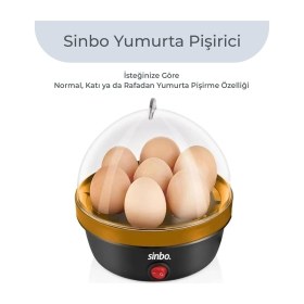 Resim Braventa Collection SEB-5807 Yumurta Pişirme Makinesi, Yumurta Pişirici 