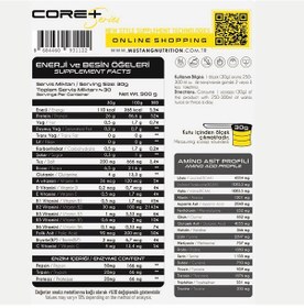 Resim Mustang Nutrition Core+ Series Isolate Whey Protein Tozu 900 Gr 30 Servis Muzlu Kurabiye + Shaker + Protein Kahve Hediyeli Muz Aromalı 