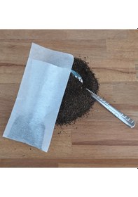 Resim Çay Bitki Çayı Demleme Filtresi Boş Demlik Poşeti Galoşu Bonesi 9.5x17 Cm 1000 Adet Ev Otel Cafe Horeca 