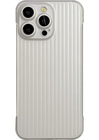 Resim İphone Uyumlu 15 Pro Max Pc Kılıfı İçin Kauçuk Kaplamalı Telefon Arka Kapak Ten-dokunmatik Telefon Kabuğu 
