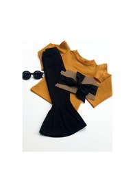 Resim Kız Bebek Violet İspanyol Takım Sari 