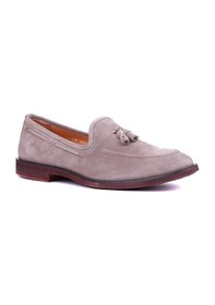 Resim Shoetyle - Hakiki Deri Vizon Rengi Erkek Loafer - 900-4792-1478 